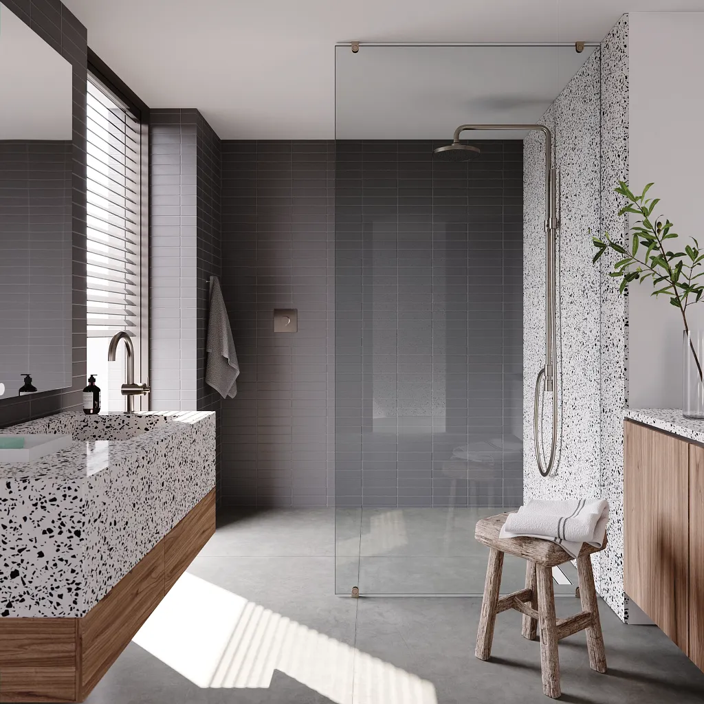 Bathroom quartz tile | Sheridan Floor To Ceiling