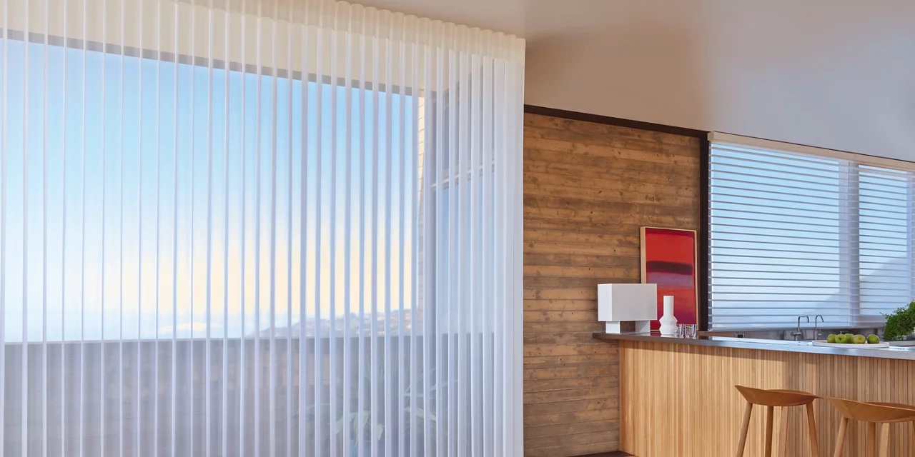 Kitchen window blinds | Sheridan Floor To Ceiling