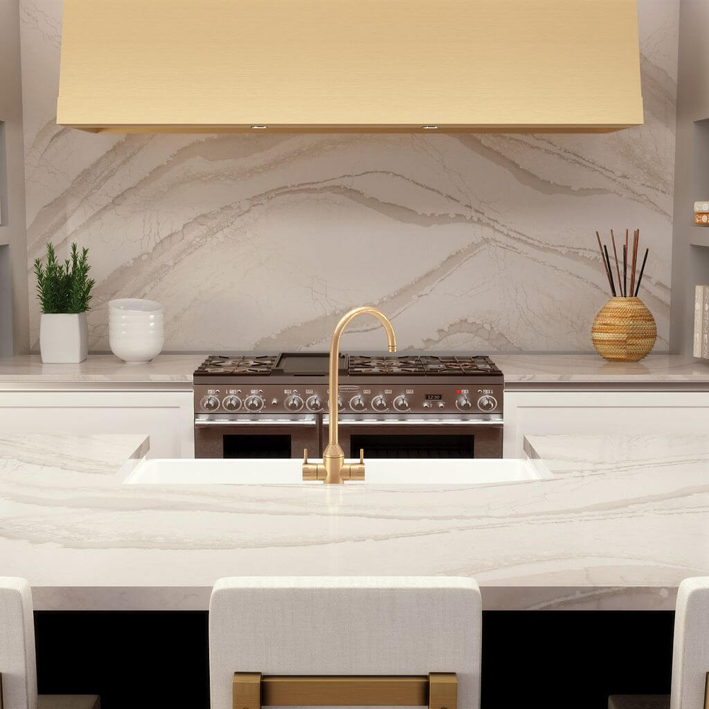 Kitchen marble countertop | Sheridan Floor To Ceiling