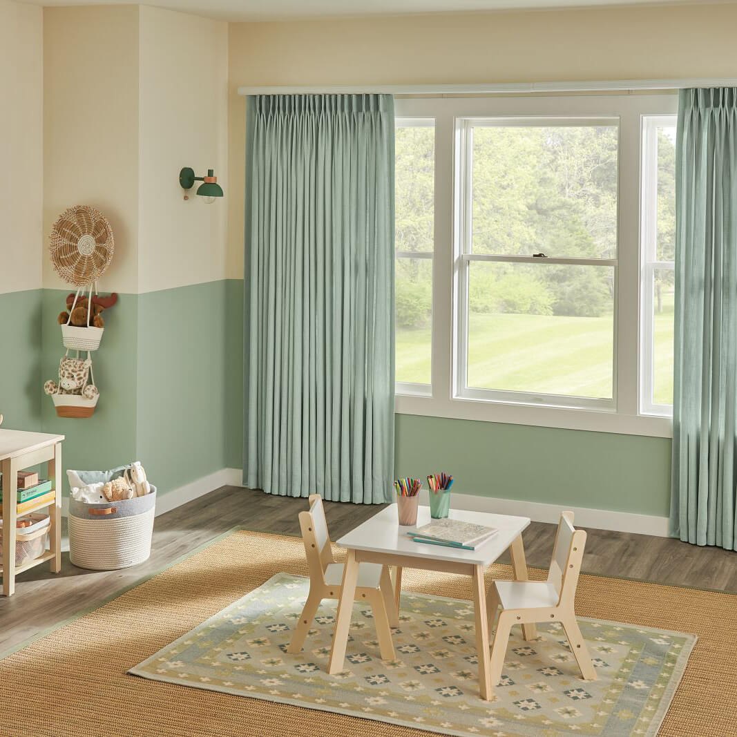 Window treatments graber drapery | Sheridan Floor To Ceiling